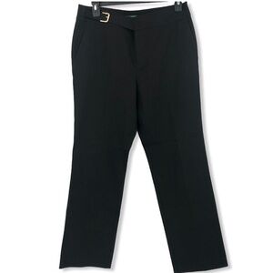LAUREN RALPH LAUREN Size 14 Black Dress Pants EUC